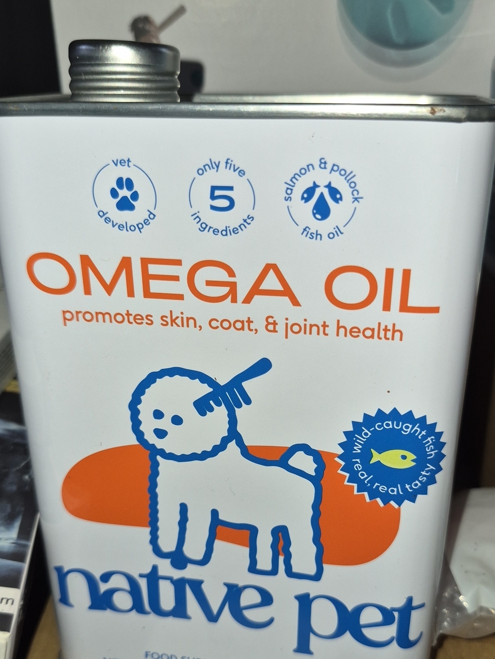 Native Omega Oil for Dogs - New